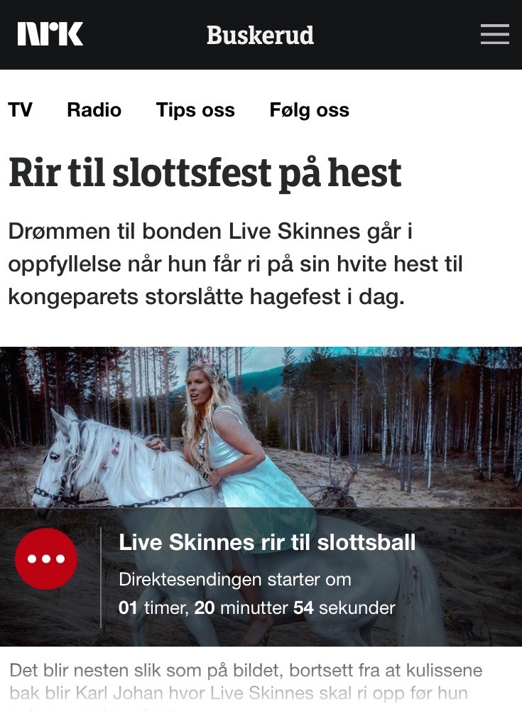 NRK live